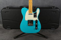 Fender American Professional II Telecaster - Miami Blue - Hard Case - 2nd Hand