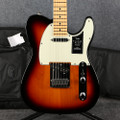 Fender Player Plus Telecaster - 3-Colour Sunburst - Gig Bag - 2nd Hand