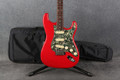 Squier MIJ Silver Series Stratocaster - Red - Gig Bag - 2nd Hand