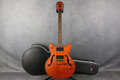 Washburn HB32-DM Hollowbody - Distressed Matte - Hard Case - 2nd Hand