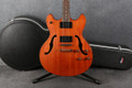 Washburn HB32-DM Hollowbody - Distressed Matte - Hard Case - 2nd Hand