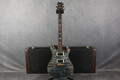 PRS Wood Library Custom 24 - 10 Top - Faded Whale Blue - Hard Case - 2nd Hand
