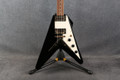 Vintage Guitars V60 Flying V - Black - 2nd Hand