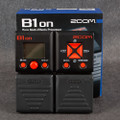 Zoom B1on Bass Multi-FX Pedal - Boxed - 2nd Hand