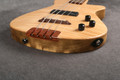 Veillette Paris Bass Flame Maple Top - Natural - Gig Bag - 2nd Hand