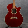 Takamine EG560C Electro Acoustic - Trans Red - 2nd Hand