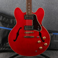 Epiphone Dot - Cherry with Gold Hardware - Gig Bag - 2nd Hand