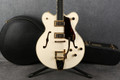 Gretsch G6609TG-DC Players Edition Broadkaster - Vintage White - Case - 2nd Hand
