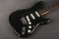 Fender Original 1975 Hardtail Stratocaster - Black - Hard Case - 2nd Hand