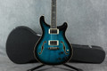 PRS SE Hollowbody II Piezo - Peacock Blue - Hard Case - 2nd Hand