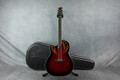 Ovation L778AX - Left Handed - Black Cherry Burst - Hard Case - 2nd Hand