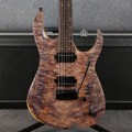 SMP Orpheus 6 - Roasted Limba Body - Spalted Flame Maple Top - Case - 2nd Hand