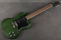 Epiphone SG Classic Worn P-90s - Worn Inverness Green - 2nd Hand