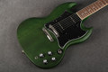 Epiphone SG Classic Worn P-90s - Worn Inverness Green - 2nd Hand