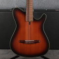 Ibanez FRH10N-BSF Electro Classical - Brown Sunburst Flat - Hard Case - 2nd Hand