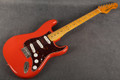 Vintage V6M ReIssued Electric Guitar - Firenza Red - 2nd Hand (132121)