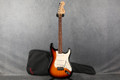 Squier Affinity Stratocaster - 3-Tone Sunburst - Gig Bag - 2nd Hand