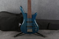 Warwick RockBass Corvette 5 Fretless - Ocean Blue Transparent - Bag - 2nd Hand