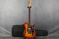 Fret King Country Squire Semitone De Luxe - Honeyburst - Gig Bag - 2nd Hand