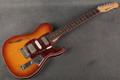 Fret King Country Squire Semitone De Luxe - Honeyburst - Gig Bag - 2nd Hand