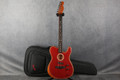 Fender American Acoustasonic Telecaster - Crimson Red - Gig Bag - 2nd Hand