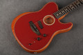 Fender American Acoustasonic Telecaster - Crimson Red - Gig Bag - 2nd Hand