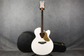 Gretsch G5022CWFE Rancher Falcon Jumbo Electro Acoustic White - Case - 2nd Hand