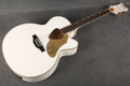 Gretsch G5022CWFE Rancher Falcon Jumbo Electro Acoustic White - Case - 2nd Hand