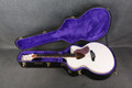 Gretsch G5022CWFE Rancher Falcon Jumbo Electro Acoustic White - Case - 2nd Hand