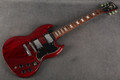 Vintage VS6 ReIssued Electric Guitar - Cherry Red - 2nd Hand