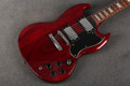 Vintage VS6 ReIssued Electric Guitar - Cherry Red - 2nd Hand