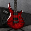 Sterling by Music Man Majesty X DiMarzio - Royal Red - Gig Bag - 2nd Hand