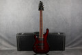 Schecter 007 Elite - DiMarzio Pickups - Lefty - Black Cherry - Case - 2nd Hand