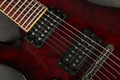 Schecter 007 Elite - DiMarzio Pickups - Lefty - Black Cherry - Case - 2nd Hand