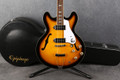 Epiphone Inspired By John Lennon 65 Casino - Vintage Sunburst - Case - 2nd Hand