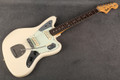 Fender Johnny Marr Jaguar-Mastery Bridge/Trem - Olympic White - Case - 2nd Hand