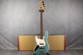Fender Mexican Standard Jazz Bass - Left Handed - Blue Agave - Case - 2nd Hand