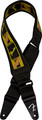 Fender Swell Neoprene Strap, 2.5" - Black/Yellow/Brown Mono