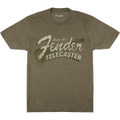 Fender Since 1951 Telecaster T-Shirt - Military Heather Green - Medium