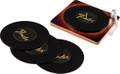 Fender Sunburst Turntable Coaster Set