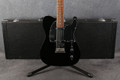 Squier Black & Chrome Standard Telecaster - Black - Hard Case - 2nd Hand