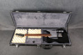 Squier Black & Chrome Standard Telecaster - Black - Hard Case - 2nd Hand