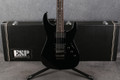 ESP Kirk Hammett Signature KH-2 Neck-Thru - Black - Hard Case - 2nd Hand