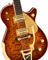 Gretsch G6134TGQM-59 Ltd Quilt Classic Penguin with Bigsby - Forge Glow