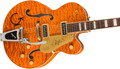 Gretsch G6120TGQM-56 Quilt Classic Chet Atkins - Roundup Orange Stain Lacquer