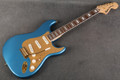 Squier 40th Anniversary Stratocaster Gold Edition - Lake Placid Blue - 2nd Hand