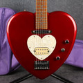 Daisy Rock Heartbreaker Guitar - Red Hot Red - Gig Bag - 2nd Hand