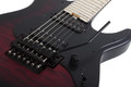 Schecter Miles Dimitri Baker-7 FR - Crimson Red Burst Satin