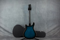 PRS SE Hollowbody II Piezo - Peacock Blue Burst - Hard Case - 2nd Hand