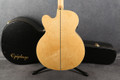 Epiphone EJ-200CE Electro Acoustic - Natural - Hard Case - 2nd Hand